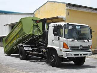 Xe Chở Rác Hooklift Hino FG8JJSB 12 Khối